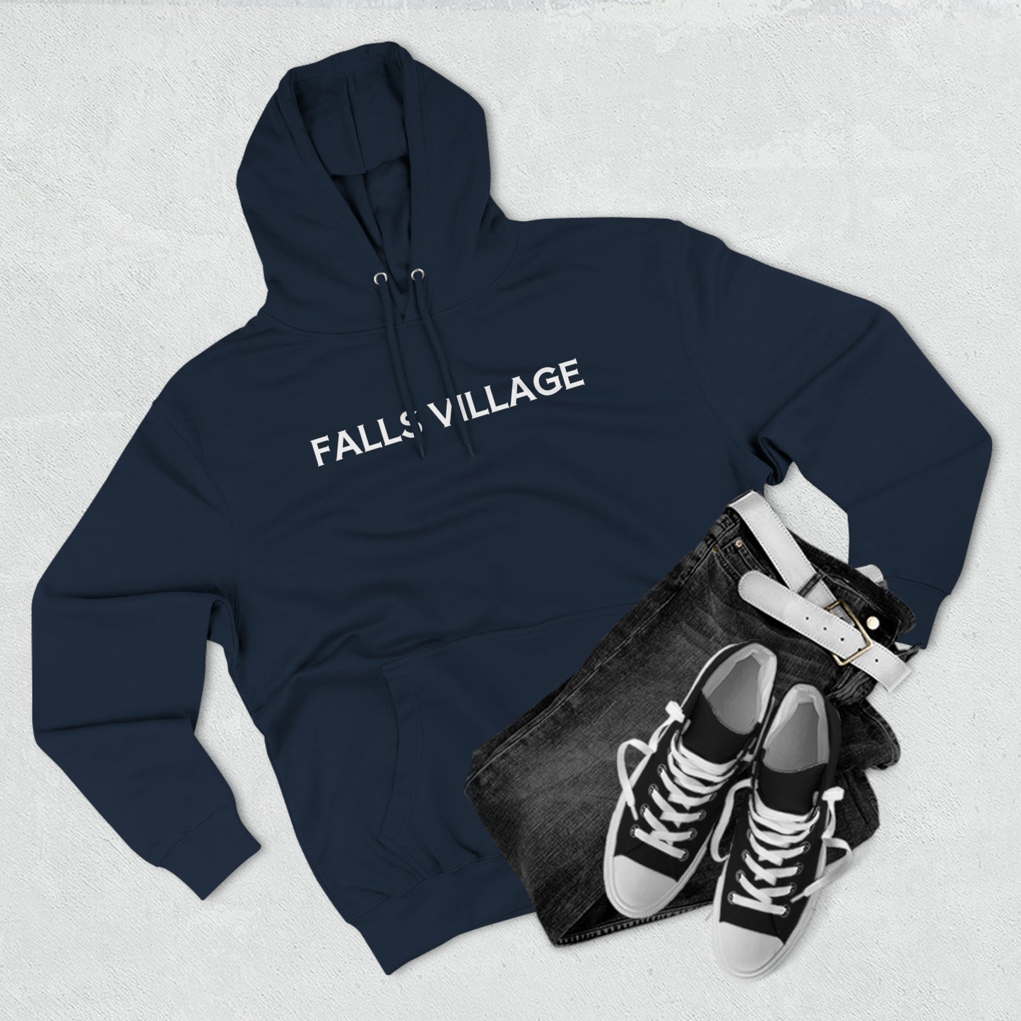 Falls Village Unisex Premium Pullover Hoodie