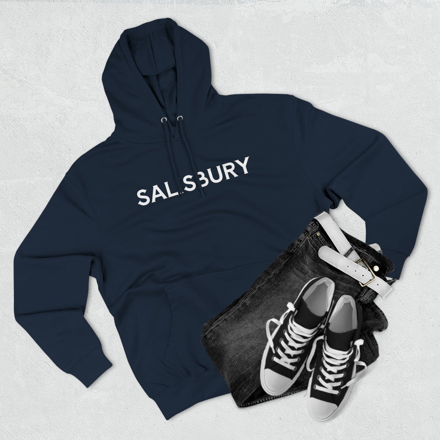 Salisbury Unisex Premium Pullover Hoodie