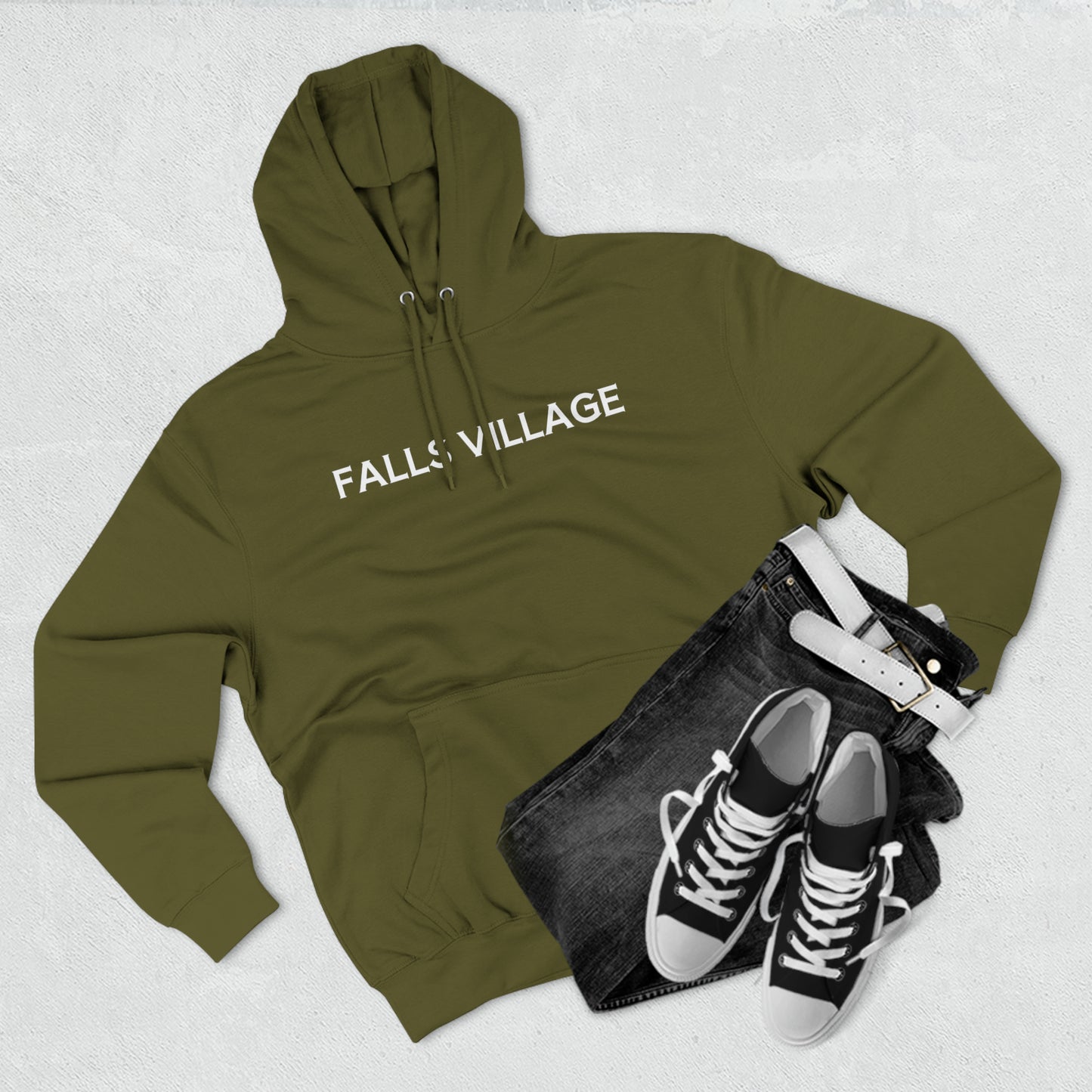 Falls Village Unisex Premium Pullover Hoodie